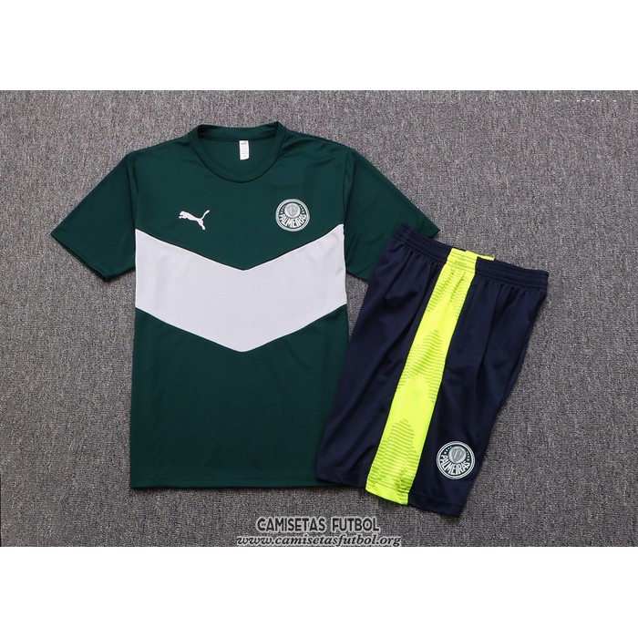 Chandal del Palmeiras Manga Corta 2022/2023 Verde - Pantalon Corto